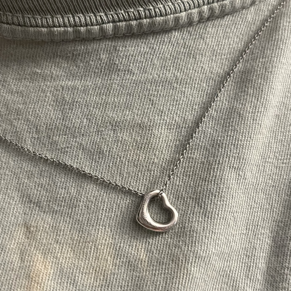 Elsa Peretti Open Heart Pendant Necklace